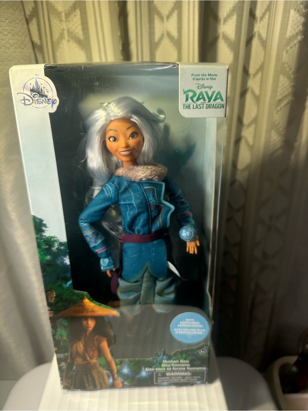 Disney Sisu Fashion Doll - Blue, White & Purple Accents